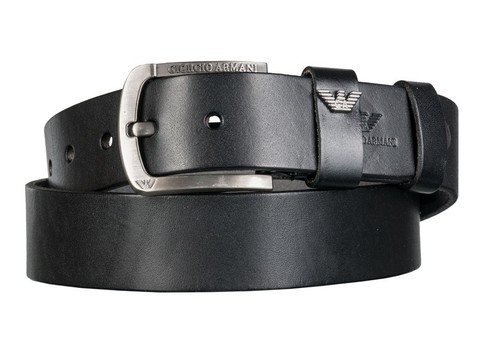 Мужской ремень из цельной кожи Armani 7001