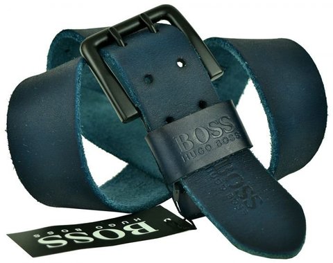 Мужской широкий ремень Hugo Boss 4000