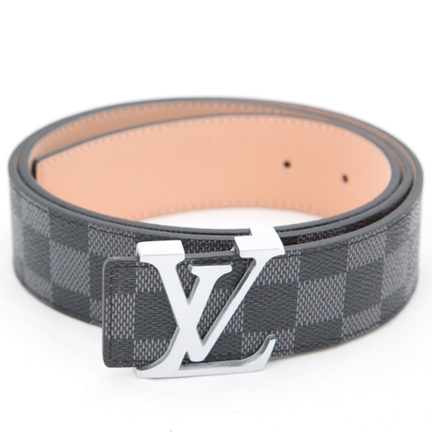 ремень Louis Vuitton Canvas Grafit Silver