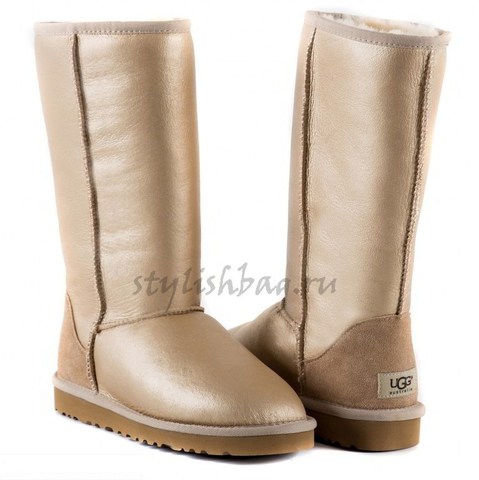 Угги UGG Australia Classic Tall Metallic Gold