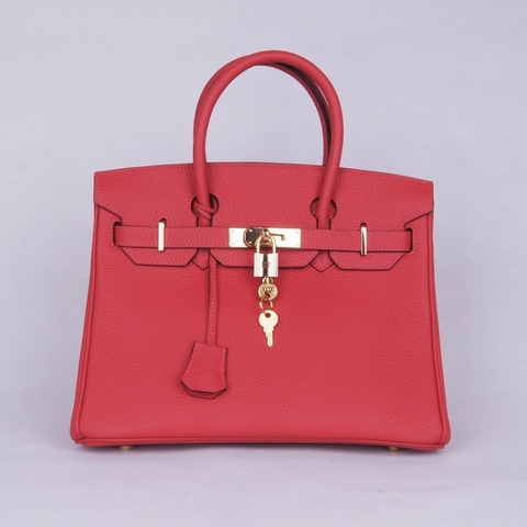 Женская сумка Hermes Birkin 35 coral