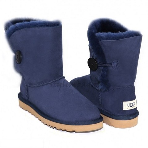 Женские угги UGG Bailey Button Navy