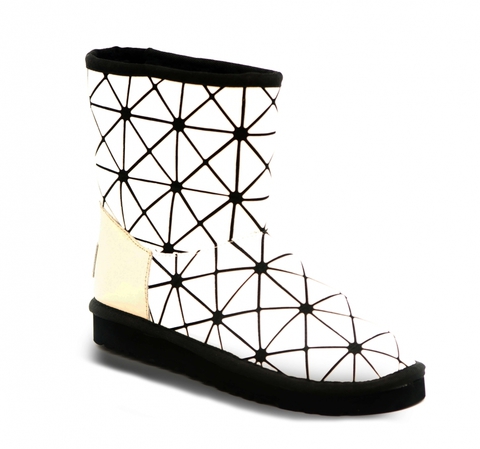 Женские угги UGG Jimmy Choo Issey Miyake White