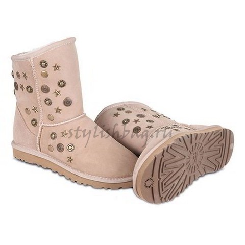 Женские угги UGG Jimmy Choo Starlit Sand