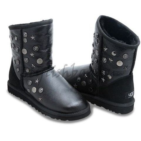 Женские угги UGG Women's Jimmy Choo Starlit Metallic Black
