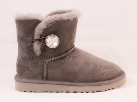 Женские угги UGG Women's Short Mini Grey Diamond