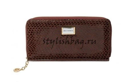 Женский кошелек на молнии Nina Farmina 2NF9285-121Brown