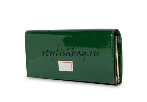 Женский зеленый кошелек Nina Farmina 2NF9281GreenLAC