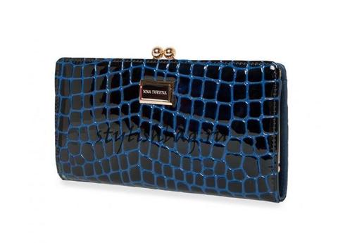 Женский кошелек Nina Farmina 2NF9295-096RDeBlueLAC