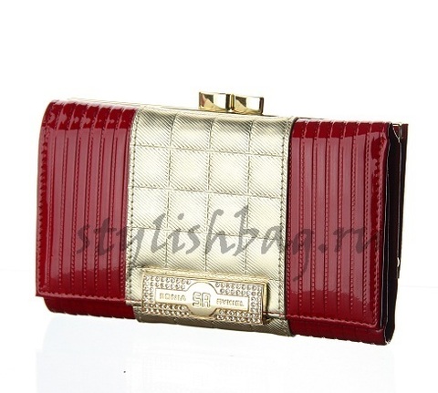 Женский кошелек Sonia Rykiel 669 red